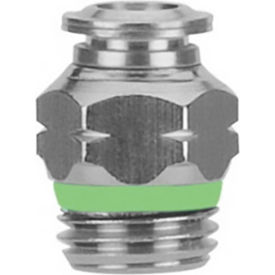 Straight Male Metal Release Collet Internal Hex 6mm Tube x 1/4" Swift-Fit