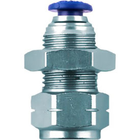 Swivel Male Elbow Metal Release Collet 1/4" Tube x 10/32 UNF