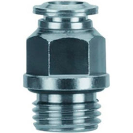 Straight Male Metal Release Collet Internal Hex 4mm Tube x M5 BSPP