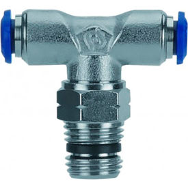 Swivel Male Metal Release Collet Branch Tee 6mm Tube x M5 BSPP