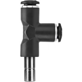Plug In Elbow 3/8" Tube x 3/8" Stud