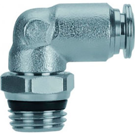 Fixed Elbow Metal Release Collet 12mm Tube x 3/8" Male BSPT