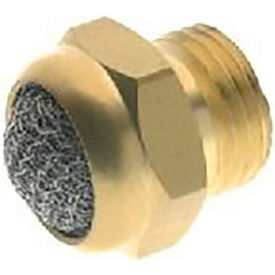1" NPT Poly Muffler 75 Micron 145 PSI 5 to 212 F