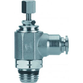 Needle Valve 3/8" Tube x 1/4" Swift-Fit Screw Adjustment