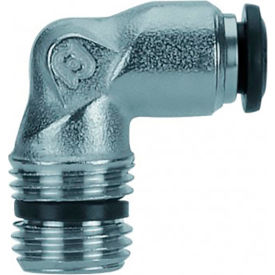 Swivel Male Branch Tee Metal Release Collet 6mm Tube x 1/8"