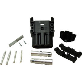 Battery Connector DIN A320 A32570-0049 Female Connector with 70mm Socket Contacts & 4 Aux