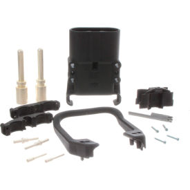 Battery Connector DIN A320 A32403-10C9 Male Connector with 3/0 Pin Contacts, 4 Aux & Handle