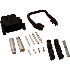 Battery Connector DIN A320 A32570-1049 Female Connector with 70mm Contacts, 4 Aux & Handle