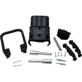Battery Connector DIN A320 A32470-1049 Male Connector with 70mm Pin Contacts, 4 Aux & Handle