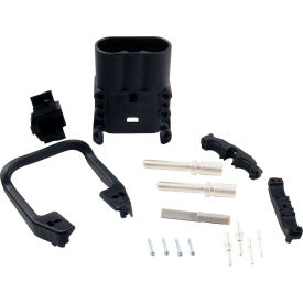 Battery Connector DIN A320 A32450-1049 Male Connector with 50mm Pin Contacts, 4 Aux & Handle