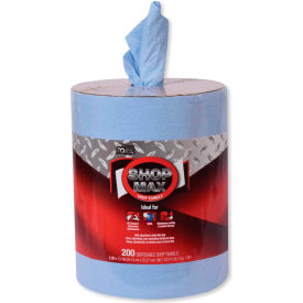 Advanced ShopMax Wiper 450, Center-Pull, 9.9" x 13.1", 200/Roll, 2 Rolls/Case