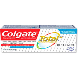Total Toothpaste, Coolmint, 0.88 oz, 24 Tubes/Case