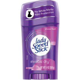 Invisible Dry Antiperspirant, Fresh, 1.4 oz, White, 12 Sticks/Case