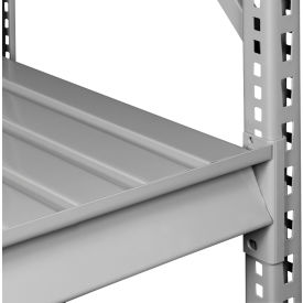 Extra Shelf Level For Bulk Storage Rack, Steel Deck, 50"W x 36-1/4"D x 3-5/8"H, Medium Gray