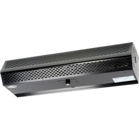 Clean Air Series Air Curtain W/ 72" Wide Door, UV Purification, Black