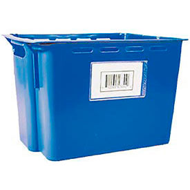 Bin Buddy Adhesive Label Holder (Side Insert) 5" x 8" for Totes, Pack of 25