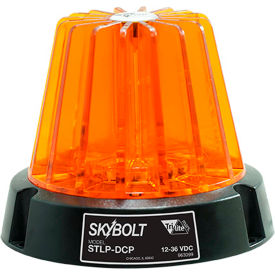 SkyBolt Low Profile LED DC Strobe Light 12-36 Volts 70-1035 Magnetic Mount - Amber