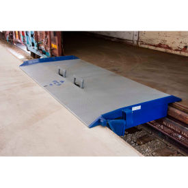 Steel Rail Dock Board 116" x 60" 40,000 Lb. Capacity