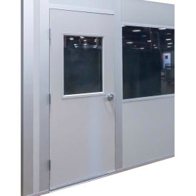 Inplant Office, Additional Swing Door, 3'W x 7'H, Steel, White