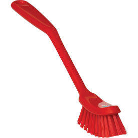 Narrow Dish Brush- Medium, Red