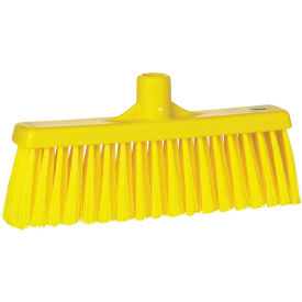 12" Upright Broom- Medium, Yellow