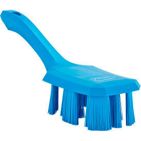 UST Short Handle Scrubbing Brush- Stiff, Blue