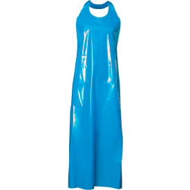 8 mil Die Cut Apron- 50" Length, Blue