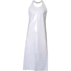 Top Dog 8 mil Die Cut Apron- 45" Length, White