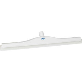 24" Double Blade Ultra Hygiene Squeegee, White