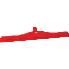 24" Double Blade Ultra Hygiene Squeegee, Red
