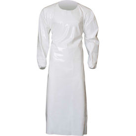 6 mil Gown- Xtra Large, White