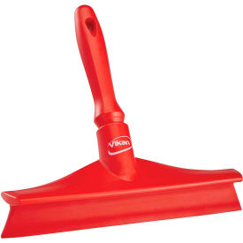 10" Single Blade Ultra Hygiene Bench Squeegee- Red