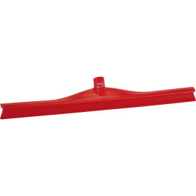 24" Single Blade Ultra Hygiene Squeegee, Red