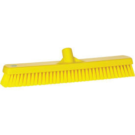 19" Deck/Wall Scrub- Stiff, Yellow