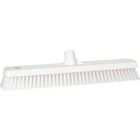 19" Deck/Wall Scrub- Stiff, White