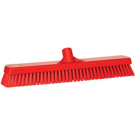 19" Deck/Wall Scrub- Stiff, Red