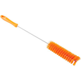 1.5" Tube Brush- Stiff, Orange