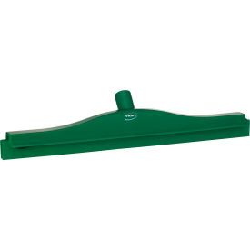 20" Double Blade Ultra Hygiene Squeegee, Green