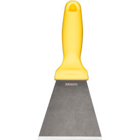 3" Stainless Steel Scraper, Yellow