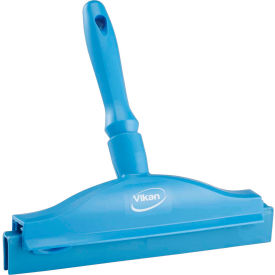 10" Double Blade Ultra Hygiene Squeegee, Blue