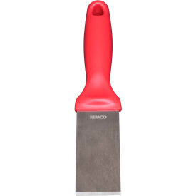 1.5" Stainless Steel Scraper, Red