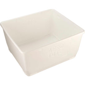Aero Tote Tub, 40-9/32"L x 37"W x 20-45/64"H, White