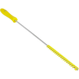 0.4" Tube Brush- Stiff, Yellow