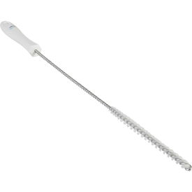 0.4" Tube Brush- Stiff, White