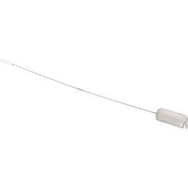 3.0" Tube Brush with 5' Flex Handle- Medium, White