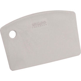 5" Metal Detectable Mini Bench Scraper, Gray