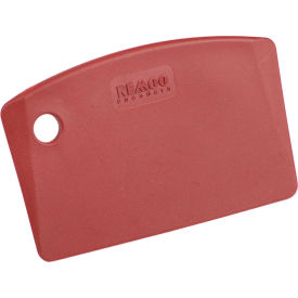 5" Metal Detectable Mini Bench Scraper, Red