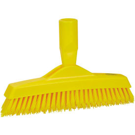 Grout Brush- Extra Stiff, Yellow