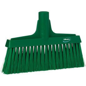 10" Upright Broom- Soft/Stiff, Green