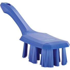UST Short Handle Scrubbing Brush- Stiff, Purple